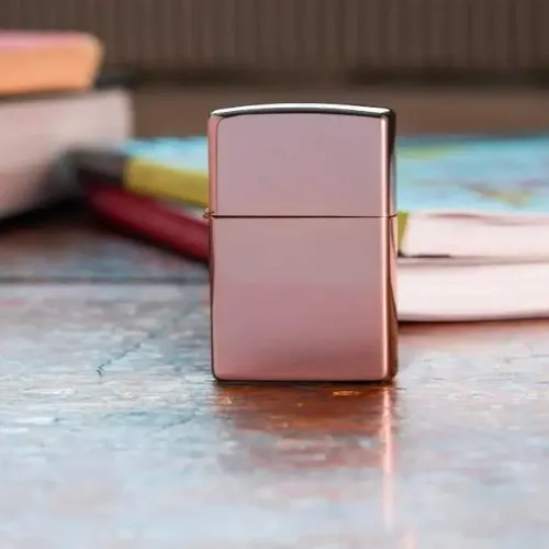Zippo High Polish Rose Gold