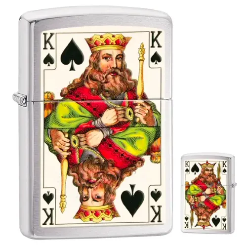Zippo King Brushed