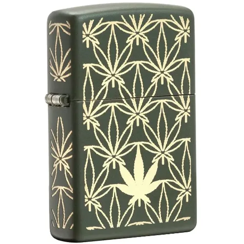 Zippo Marijuana Pattern
