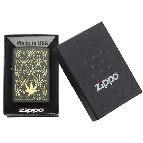 Zippo Marijuana Pattern
