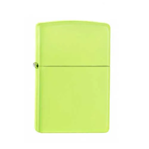 Zippo Neon Yellow Matte