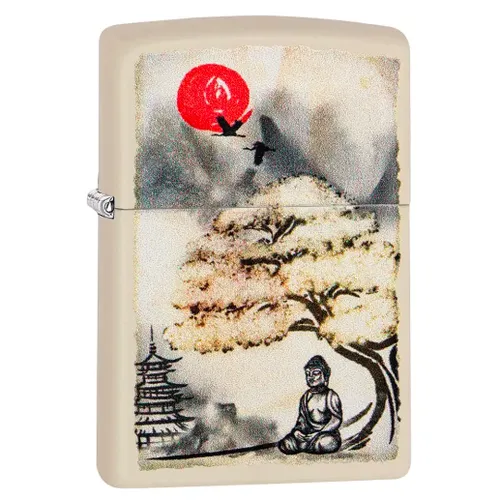 Zippo Pagoda Bonsai Buddha Design