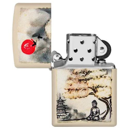 Zippo Pagoda Bonsai Buddha Design