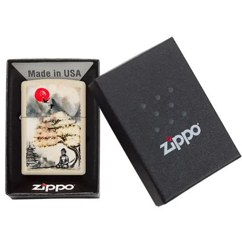 Zippo Pagoda Bonsai Buddha Design