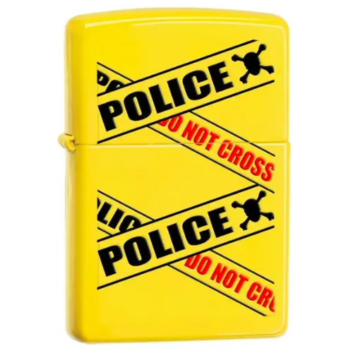 Zippo Police Caution Lemon