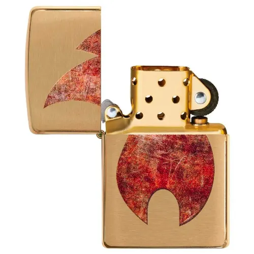 Zippo Rusty Flame Design