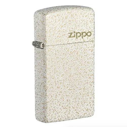 Zippo Slim® Mercury Glass Zippo Logo