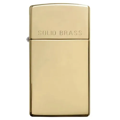 Zippo Slim® Solid Brass