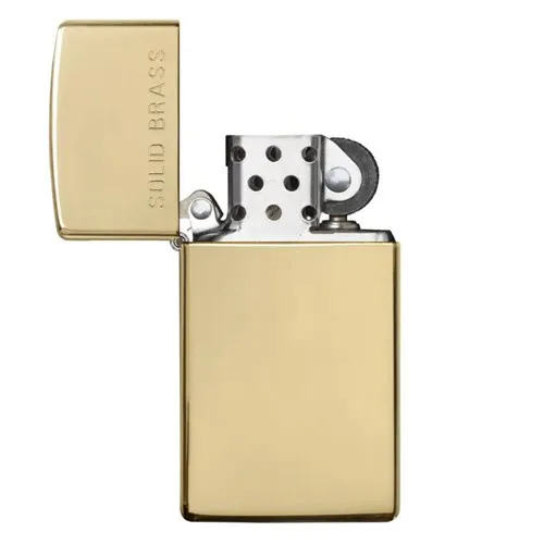 Zippo Slim® Solid Brass