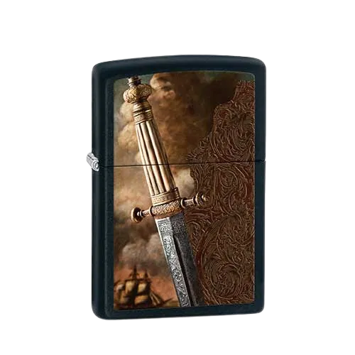 Zippo Sword of War Black Matte