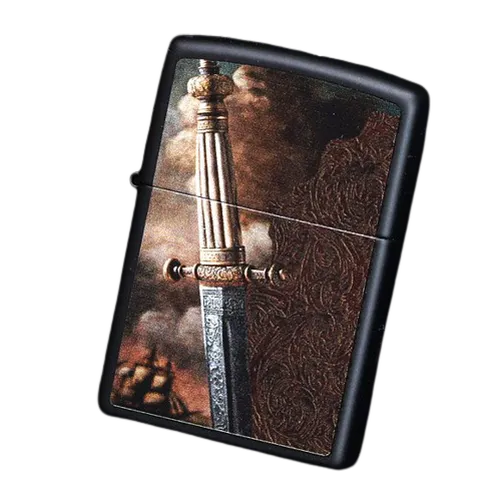 Zippo Sword of War Black Matte