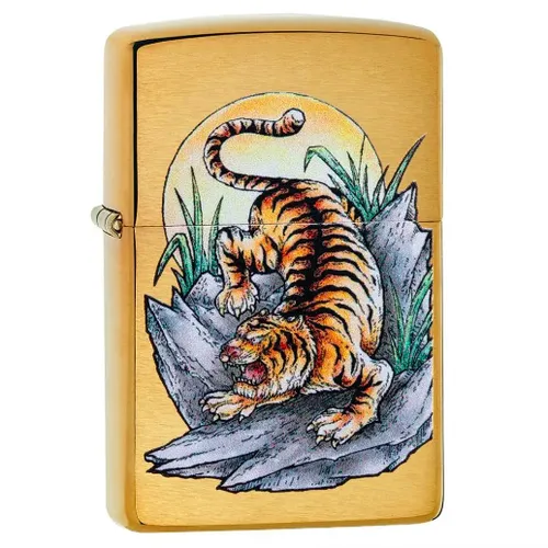 Zippo Tiger Tattoo Design