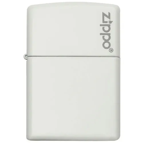 Zippo White Matte with Zippo Logo