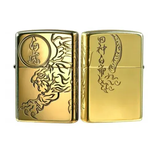 Zippo White Tiger Gold