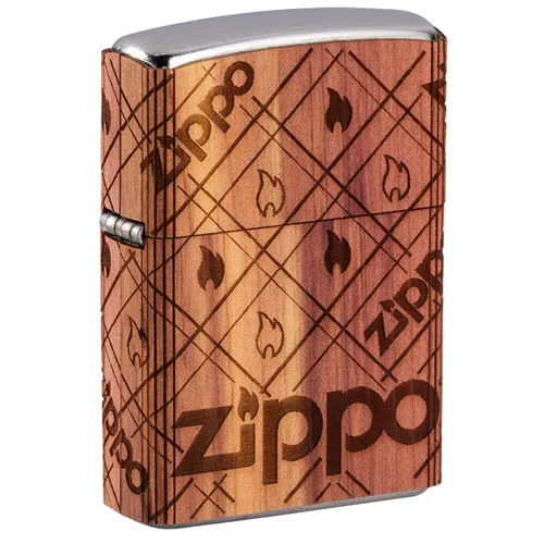 Zippo WOODCHUCK USA Zippo Cedar Wrap