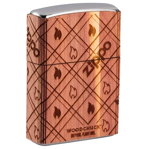 Zippo WOODCHUCK USA Zippo Cedar Wrap