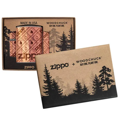 Zippo WOODCHUCK USA Zippo Cedar Wrap