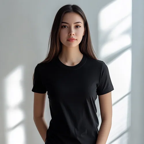 Áo Thun Nữ Cổ Tròn Tay Ngắn Cotton Min Tee