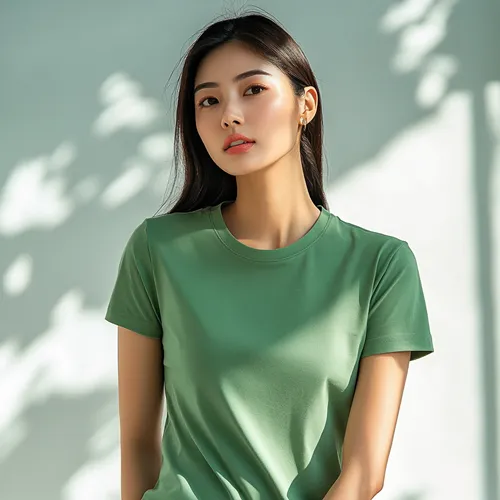 Áo Thun Nữ Cổ Tròn Tay Ngắn Cotton Min Tee