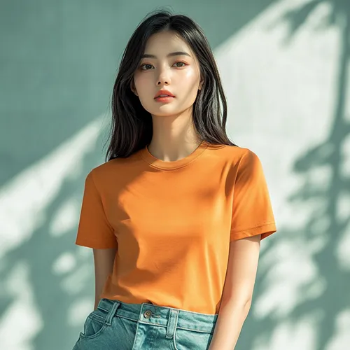 Áo Thun Nữ Cổ Tròn Tay Ngắn Cotton Min Tee