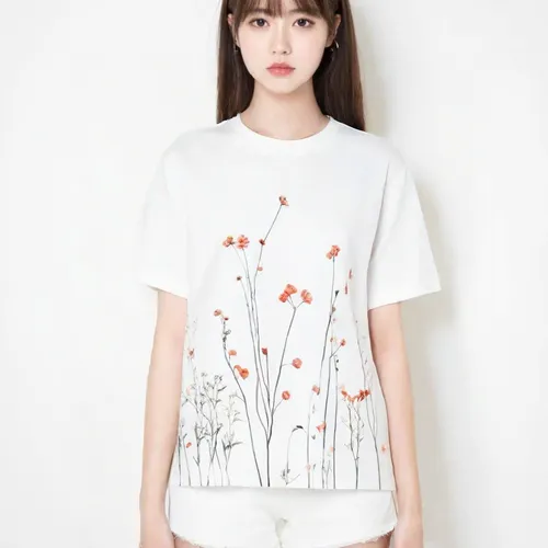 Áo Thun Cotton Tam Giác Mạch - Tinh Tế, Phong Cách, Thanh Lịch đậm chất Florest