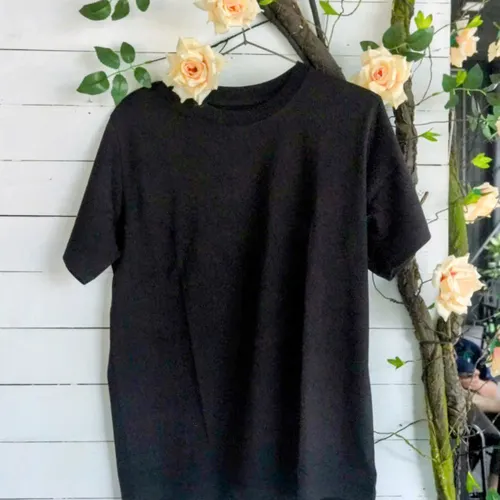 Áo thun Min Tee đen trắng basic | Cotton 100% mềm mát