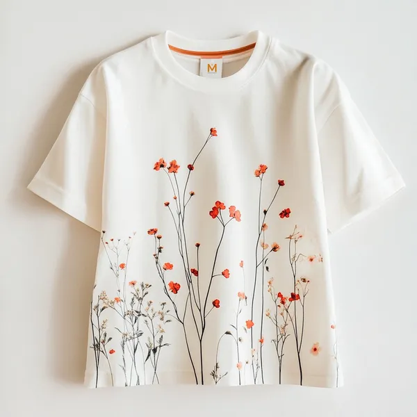 Áo Thun Cotton Tam Giác Mạch - Tinh Tế, Phong Cách, Thanh Lịch đậm chất Florest