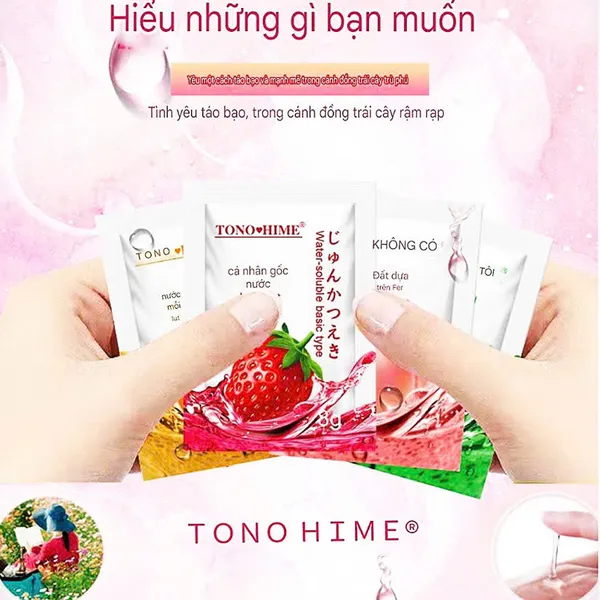 Gel gói hương trái cây 8 gram