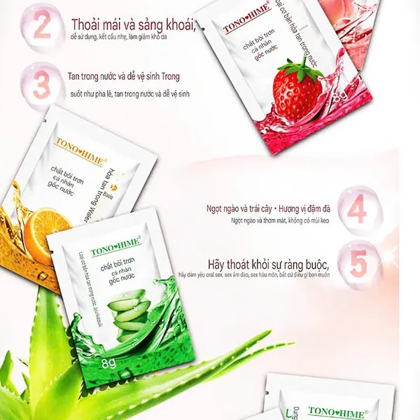 Gel gói hương trái cây 8 gram