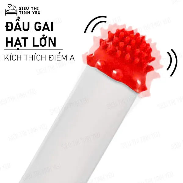 Bao cao su Quảng Nam Beilile Pleasure More Rồng Đỏ đầu gai hạt lớn Hộp 2 cái + Tặng 2 cái khác loại