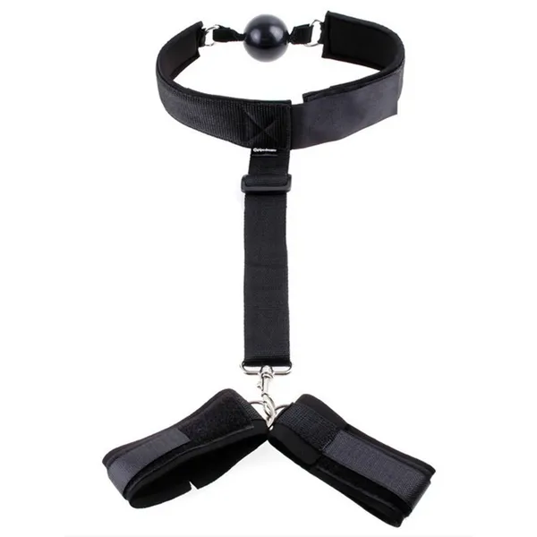 CÒNG TAY TRÓI LƯNG BỊT MIỆNG BDSM