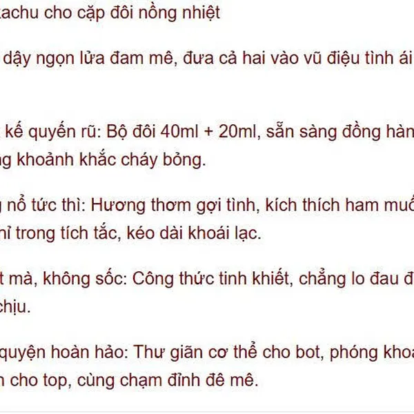 poppers Đà Nẵng PIKACHU CHO CẶP ĐÔI NỒNG NHIỆT