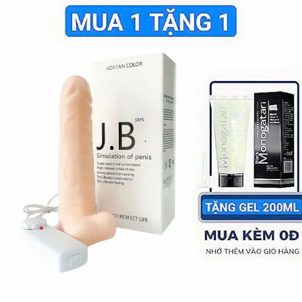 Dương Vật Giả Gắn Tường 19 cm JB
