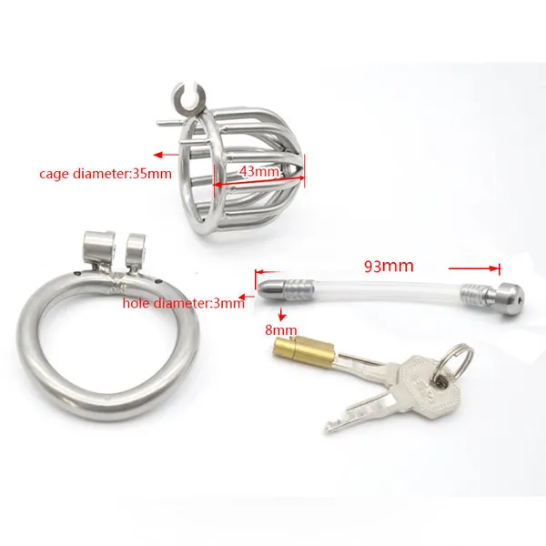 VÒNG DƯƠNG VẬT INOX THÔNG TIỂU B002