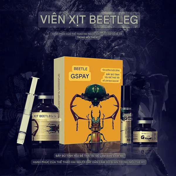 BEETLE DUNG DỊCH KÍCH DÂM MẠNH GROUP SEX