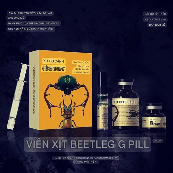 BEETLE DUNG DỊCH KÍCH DÂM MẠNH GROUP SEX