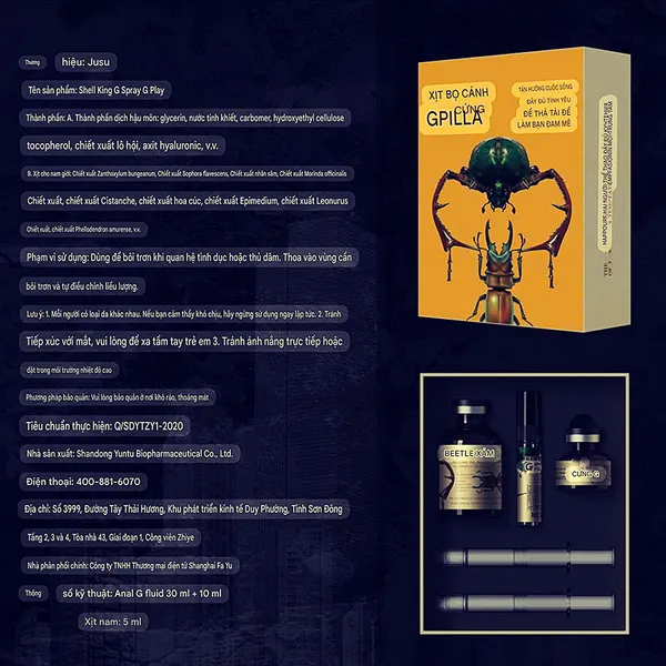 BEETLE DUNG DỊCH KÍCH DÂM MẠNH GROUP SEX