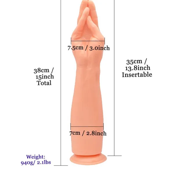 Bàn tay fisting chụm dài