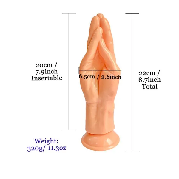 Bàn tay fisting chụm ngắn 22 * 6,5 CM