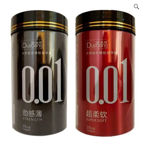 Bao Cao Su Bình Định BCS Dạng Lon Hộp Dusbang 0.01 Mỏng Nhất Thế Giới – Nhiều gel bôi trơn – 10 Cái