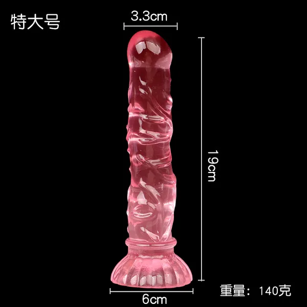 Dương vật hoa cúc pha lê nàng tiên cá  19 CM