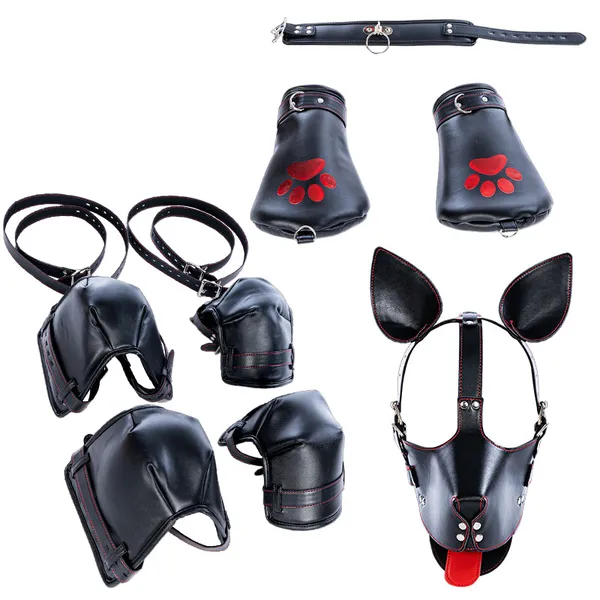 BỘ ĐỒ CHÓ BDSM DA CHẤT LƯỢNG CAO NHẬP KHẨU CHÂU ÂU