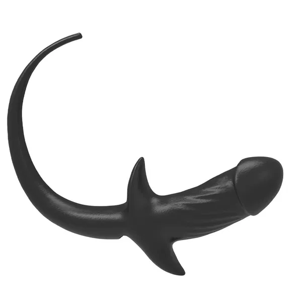 ĐUÔI CHÓ RUNG HÌNH DƯƠNG VẬT  BDSM B002