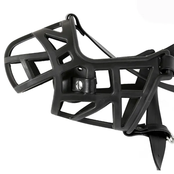 Bondage sm da điều chỉnh mõm chó đồ chơi tình dục lưới lỗ bóng mặt nạ miệng đen pu công cụ tình dục bằng da