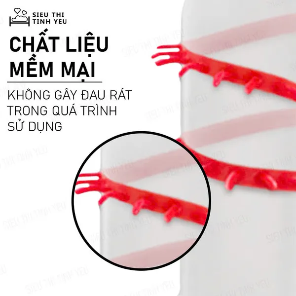 Bao cao su Đà Nẵng Beilile Pleasure More Rồng Đen thân vòng gai lớn Hộp 2 cái + Tặng 2 cái khác loại