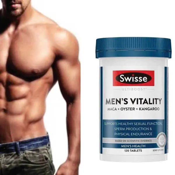 Hà Nội Swisse Men’s Vitality Maca + Oyster + Kangaroo Tăng Sinh Lực Nam Giới