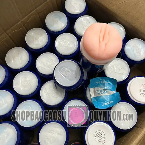 Cốc âm đạo giả ngụy trang lon Pepsi
