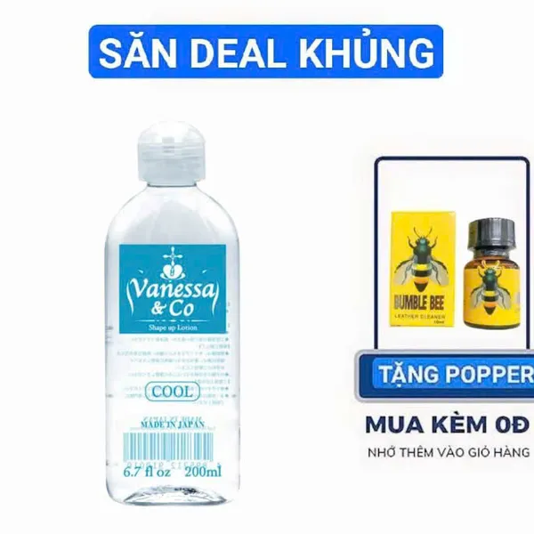 Gel Hồ Chí Minh vanessa bạc hà 200ml