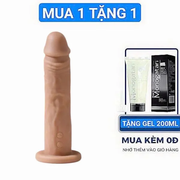Dương vật 25 cm màu da (to)