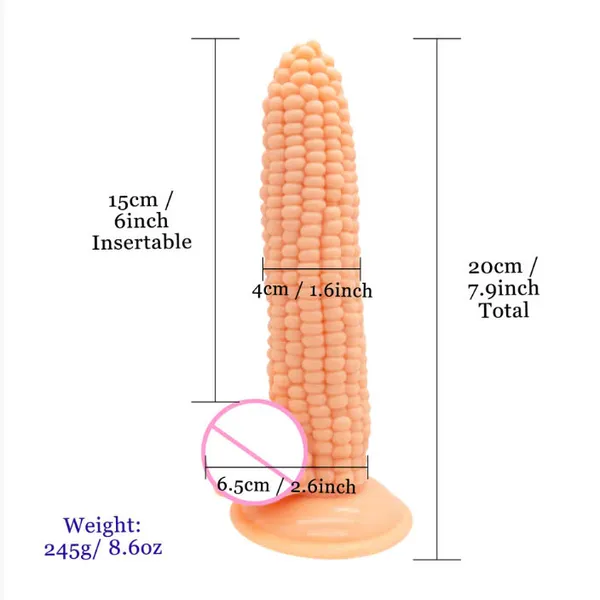Dương vật trái bắp 20 cm